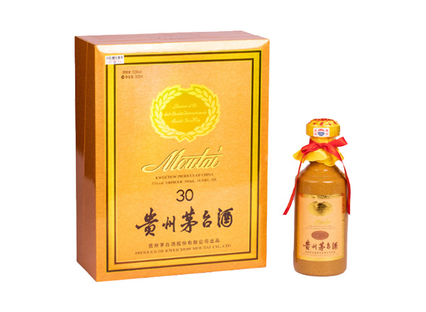 平台贵州茅台酒30年回收三十年陈酿年份茅台行情价格