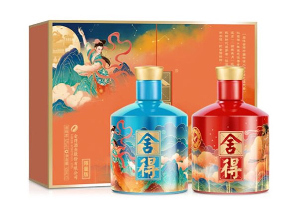 平台舍得酒回收艺术·舍得（追天者 夸父+嫦娥）行情价格