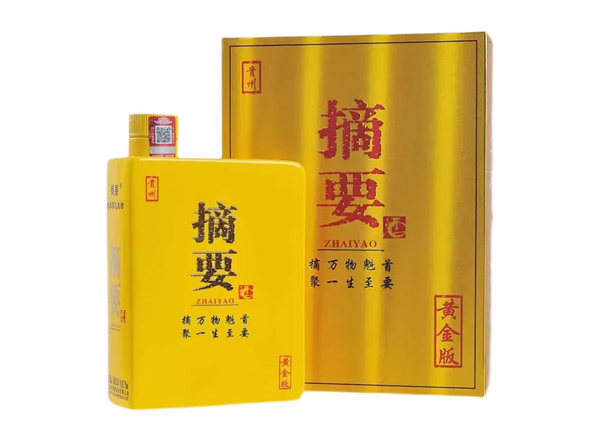 平台贵州摘要酒回收金沙摘要黄金版750ml单瓶整箱收购