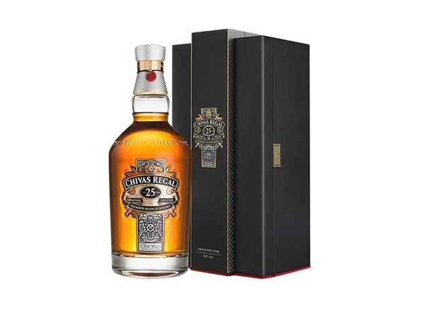 平台Chivas芝华士25年回收芝华士威士忌礼盒Chivas Regal进口洋酒行货行情价格