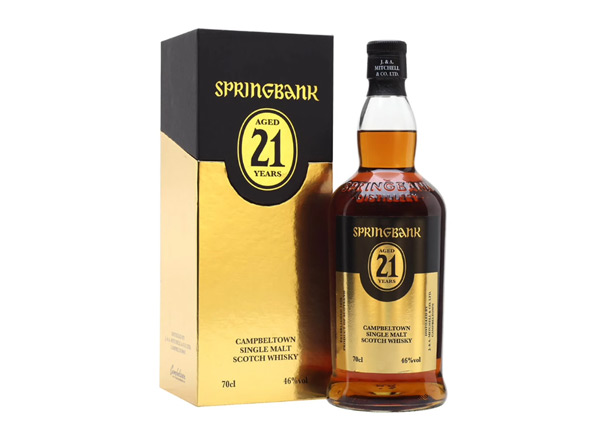 平台SpringBank云顶21年威士忌回收苏格兰单一麦芽威士忌700ml进口洋酒收购