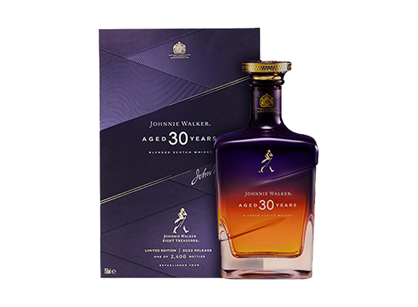 平台Johnnie Walker尊尼获加30年回收尊尼获加威士忌紫金臻选750ml礼盒装洋酒收购约翰走路中国限量版行情价格