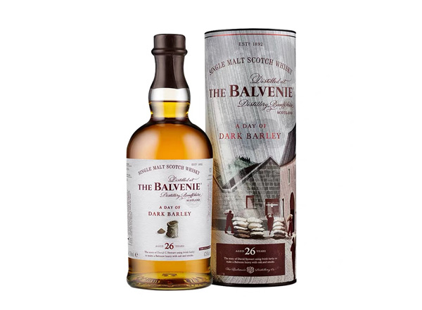 平台苏格兰百富26年回收百富威士忌故事系列The Balvenie Aged 26 Years A Day of Dark Barley Single洋酒行情价格