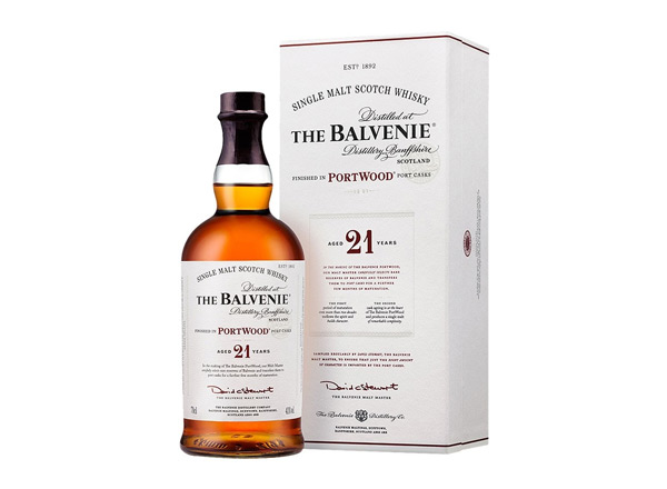 平台回收百富威士忌21年波特桶陈酿The Balvenie Portwood Single百富洋酒收购行情价格