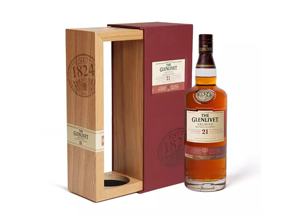 平台上门收购格兰威特21年陈酿威士忌回收The Glenlivet Archive洋酒行情价格