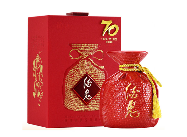 平台回收酒鬼酒红坛70纪念酒1949-2019年收藏酒54度700ml上门收购行情价格行情价格