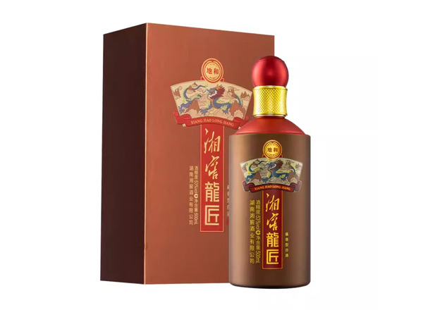 平台湘窖龍匠地和回收湘窖酒龙匠酱香型53度500ml礼盒装行情价格