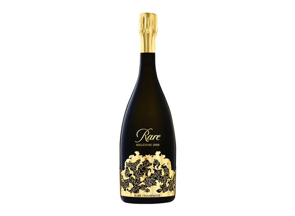 平台白雪稀露香槟回收稀露黑钻年份香槟经典款Rare Brut