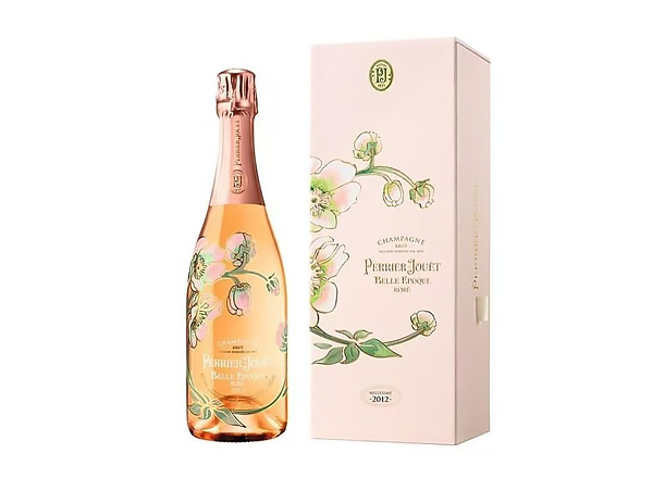 平台回收巴黎之花美丽时光桃红年份香槟礼盒装Perrier-Jouët Belle Epoque Rosé